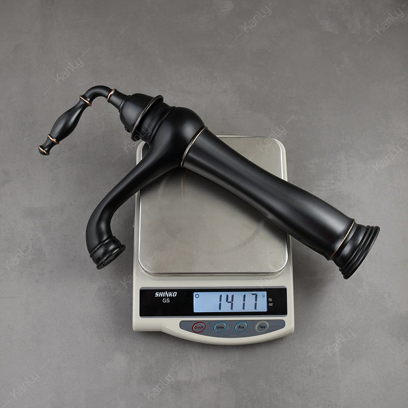 Vòi lavabo đồng thau thân cao nặng 1.4kg chất lượng