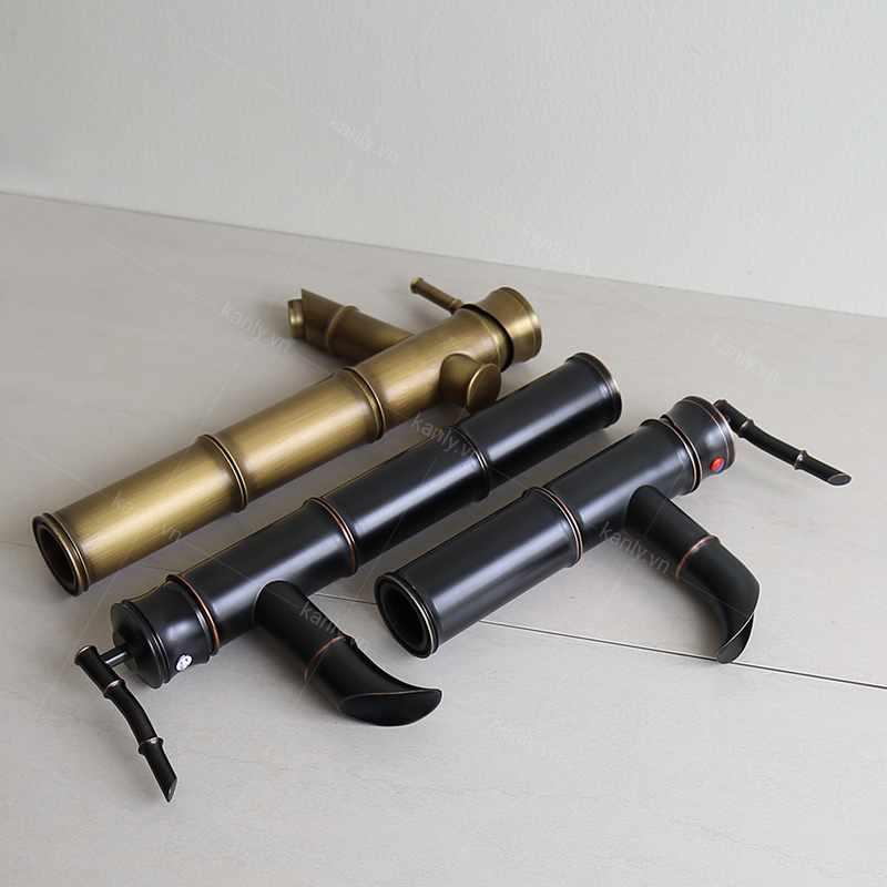 Bộ sưu tập vói nước lavabo ống tre KanLy