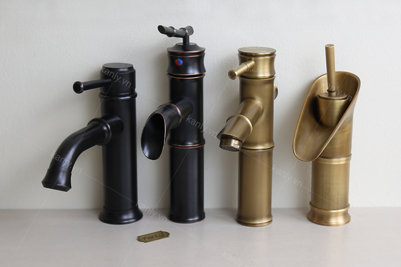 Các kiểu vòi bằng đồng thau đúc độc đáo mà KanLy cung cấp