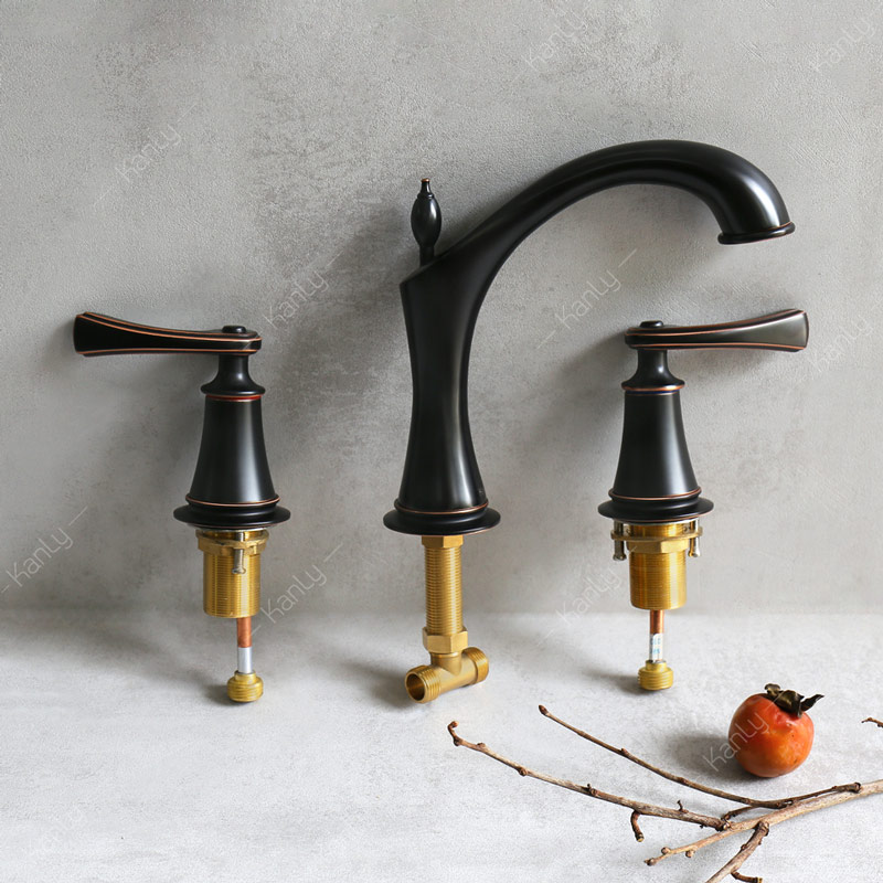 Vòi nước âm bàn kiểu dáng Âu Châu cổ điển