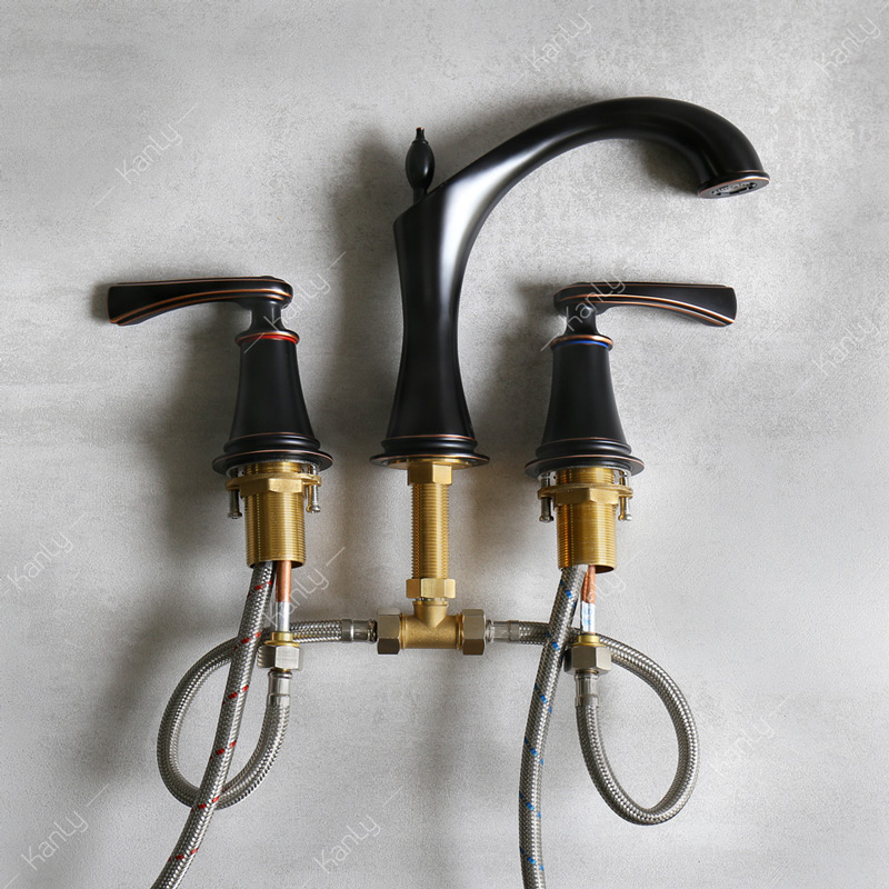 Vòi nước nóng lạnh có van tắt mở nước riêng biệt tiện lợi