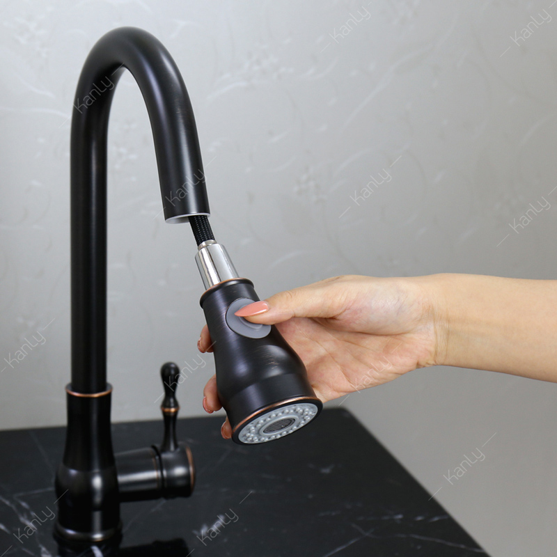 Đầu vòi rửa bát dây rút, kéo dài sử dụng tiện lợi