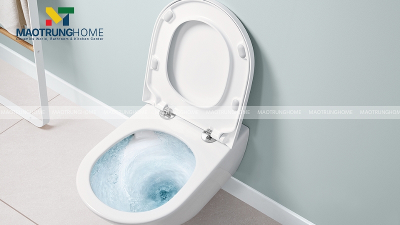 Bồn cầu xả xoáy