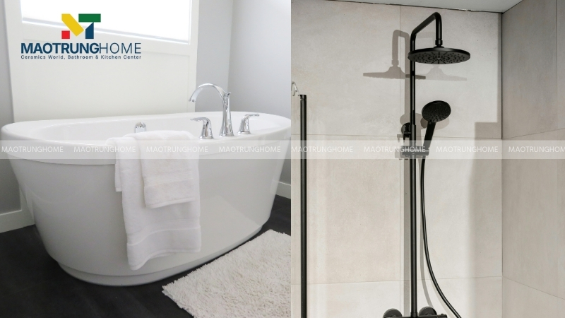 Vòi sen và bồn tắm