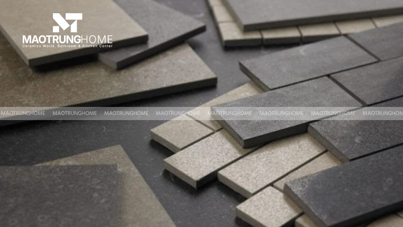 Bề mặt và màu sắc gạch