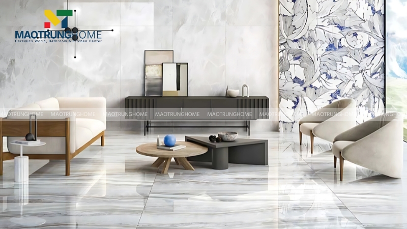 Màu gạch phối theo quy tắc 60-30-10