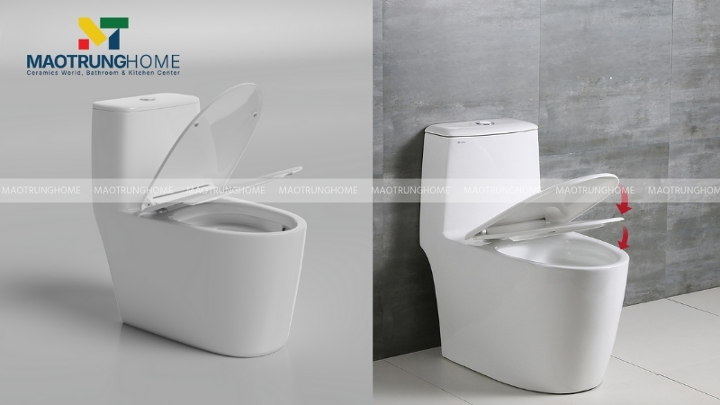 Nắp bồn cầu đóng êm