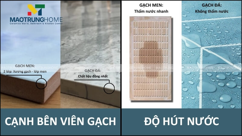 Có một vài mẹo đơn giản để phân biệt hai loại gạch này.