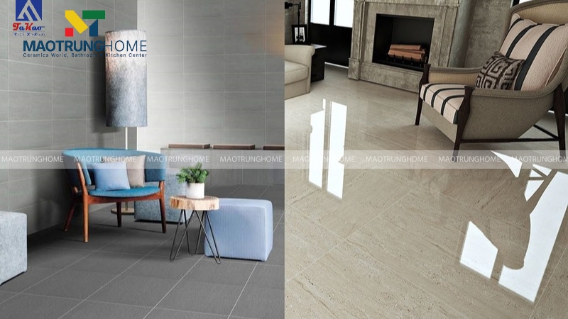 Phân loại theo bề mặt men