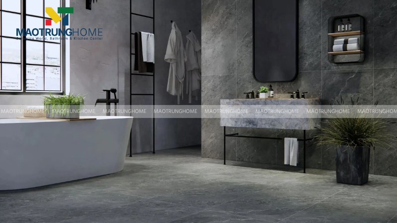 Ốp lát khu vực thường xuyên ẩm ướt