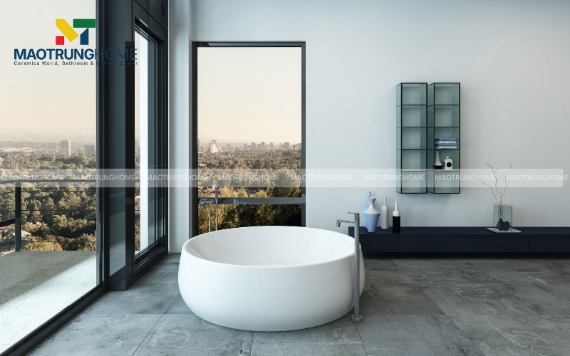 Bồn tắm tròn
