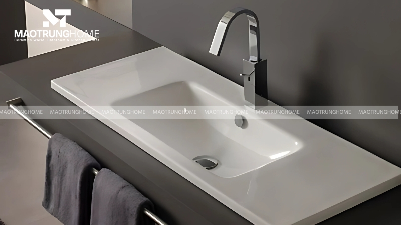 Mẫu lavabo sản xuất trong nước