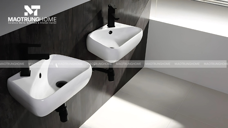 Mẫu lavabo được nhập khẩu