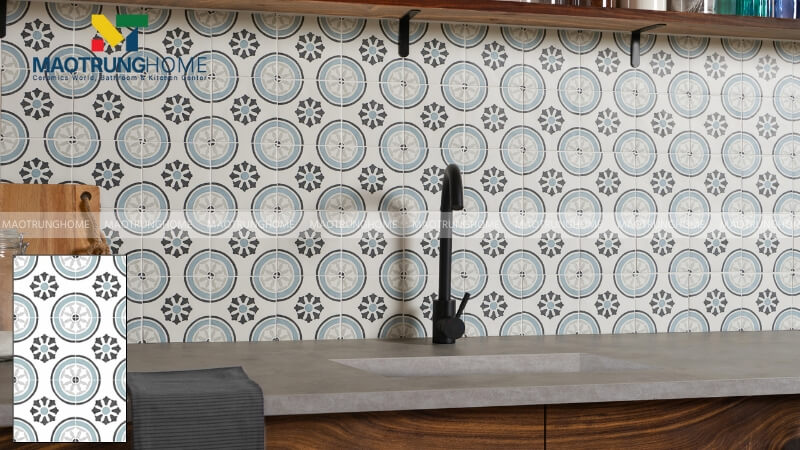 Map gạch bông mang đến hơi thở hoài niệm hoặc một điểm nhấn nghệ thuật.