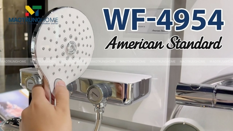 American Standard là thương hiệu từ Mỹ nổi tiếng với các sản phẩm đề cao sự thoải mái