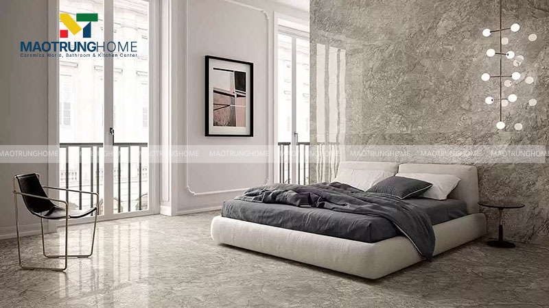 Mẫu phối màu gạch cho phòng ngủ