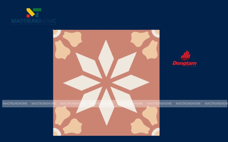 Gạch bông Đồng Tâm với họa tiết cổ điển