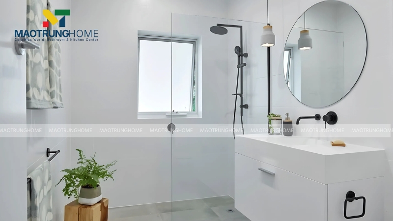 Một bộ vòi sen phù hợp sẽ tạo điểm nhấn cho không gian phòng tắm của bạn