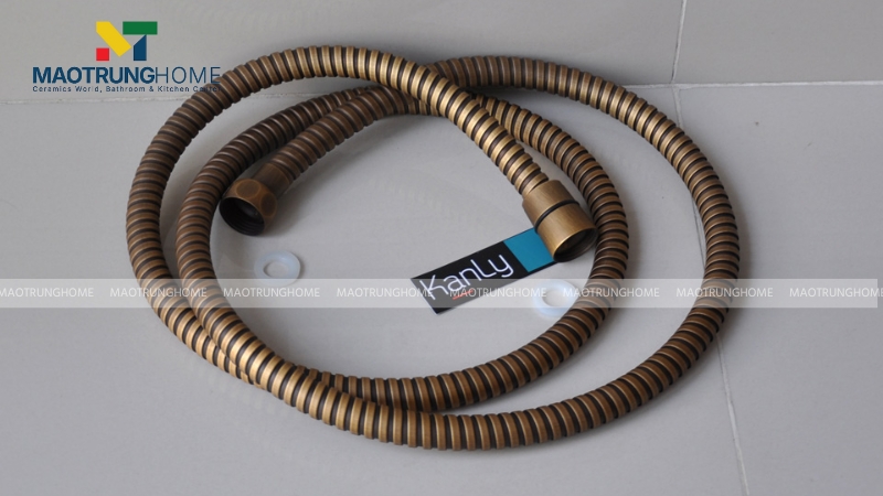 DÂY SEN BẰNG ĐỒNG KANLY hình dáng lò xo chống xoắn và hoen gỉ