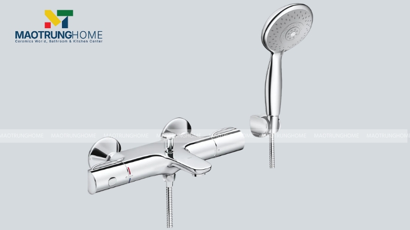 Vòi Sen Tắm Inax BFV-3413T-3C với thiết kế tối giản phù hợp với nhiều kiểu không gian